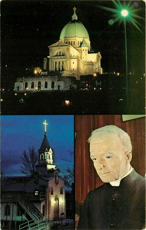 St Joseph Oratory Mount Royal Montreal Quebec Canada CA Postcard