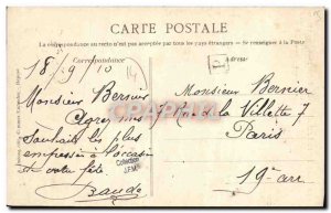 Old Postcard The Cliff Arrete De Gras Monssieu the & # 39Mair Cliff Folklore ...