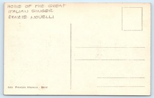RIMINI Villino di Ermete Novelli ITALY Postcard