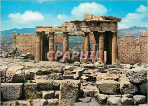 Postcard Modern Athens The Propylees