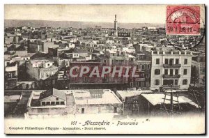 Old Postcard Alexandria Panorama