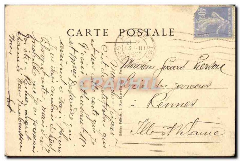 Paris Old Postcard Restaurant Paris Is A parlor