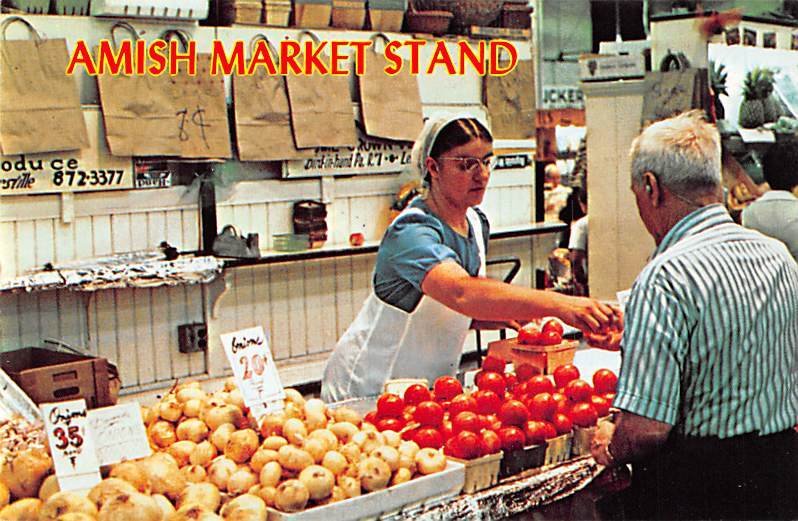 Amish Market Stand Lancaster Pennsylvania, PA