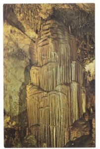Empire State Column, Lewis & Clark Cavern, Montana, Vintage 1976 Chrome Postcard