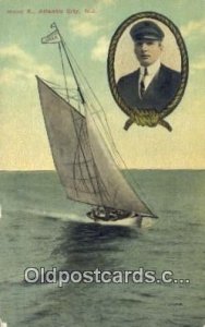 Maud E, Atlantic City, New Jersey, NJ USA Sailboat 1910 very light wear close...