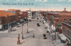 FARGO , North Dakota , 00-10s ; Broadway , looking North