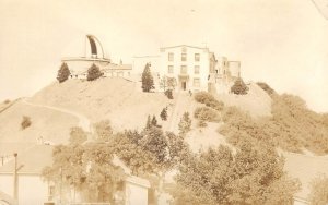 RPPC LICK OBSERVATORY Mt. Hamilton, California 1910s Vintage Photo Postcard
