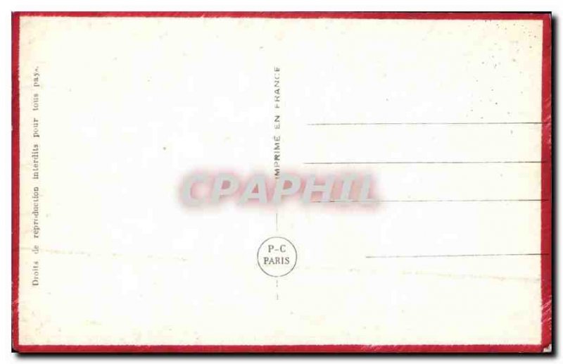 Postcard Old Woman Do not forget me