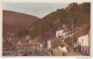 LYNMOUTH, Devon, England, 1900-1910's; The Lynmouth Harbour