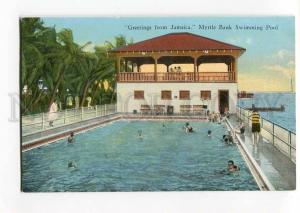 271181 Greetings from JAMAICA Myrtle Bank Swimming Pool OLD PC