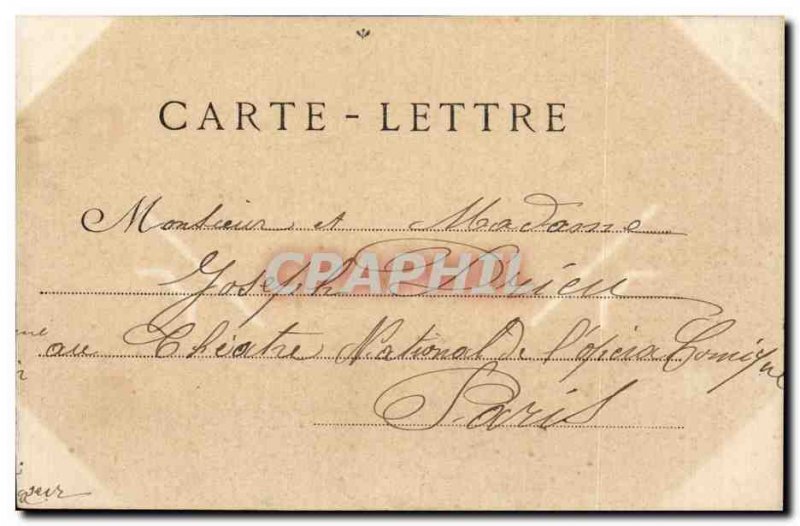 Saint Hilaire du Harcouet - the National Place - Old Postcard