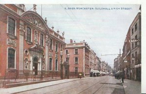 Worcestershire Postcard - Guildhall & High Street - Worcester - Ref 1675A