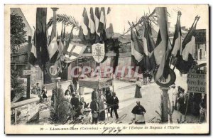 Old Postcard Lion Sea Rentree the Bishop of Bayeux & # 39Eveque has the & # 3...