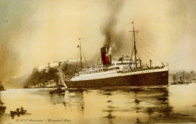 Cunard Line - RMS Antonia