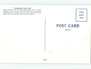 Unused Pre-1980 PARK SCENE Point Pleasant West Virginia WV hk5934