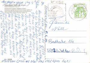 BT11839 Oberstdorf allgau           Germany