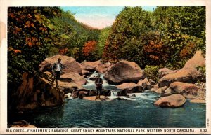 Fishing Big Creek Fisherman's Paradise Great Smoky Mountains Western Nor...