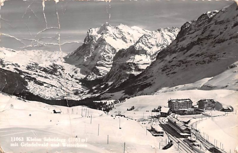 Kleine Scheidegg Switzerland 1962 