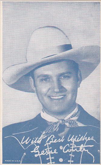 Cowboy Arcade Card Gene Autry and Champ