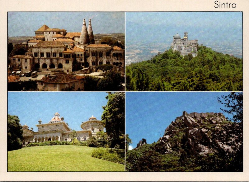 Portugal Sintra Multi View Palacio da Villa