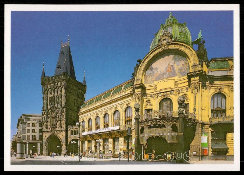 Prague - powder gate. municipal house