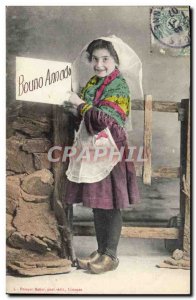 Old Postcard Fun Children