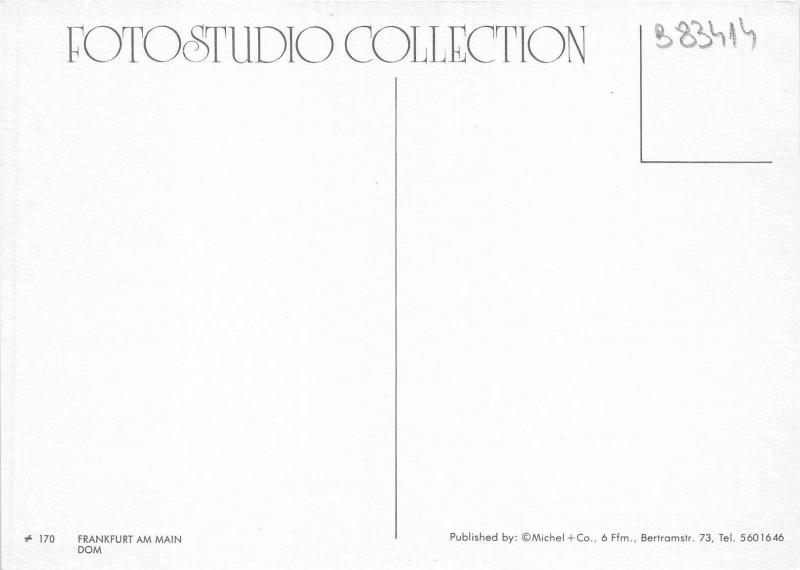 B83414 dom  frankfurt am main  germany