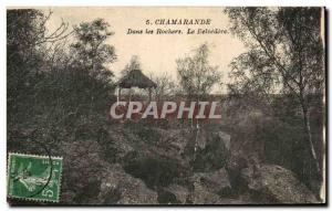 Chamarande - In the Rocks - The Belvedere - Old Postcard