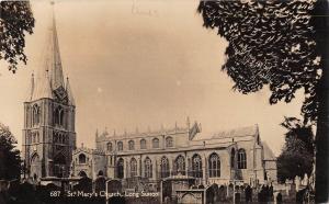 uk33167 st marys church real photo uk