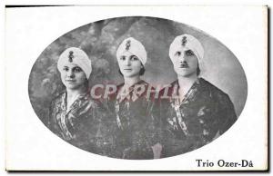 Old Postcard Trio Da Ozer