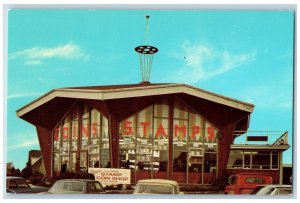 Hamilton Ontario Canada Postcard Stamp Coin Shop Retail Store c1950's