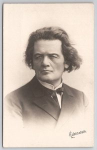 Anton Rubinstein Russian Pianist Composer & Conductor Portrait Postcard X25