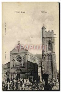 Old Postcard Luc Sur Mer Old Church Luc L