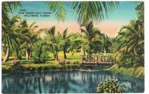 US    PC3109  GOLF COURSE, HOLLYWOOD, FLORIDA