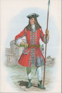 Military Art Postcard - Colonel Lord Lucas's Regiment of Foot 1702 - RR18796