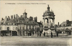 CPA Chateaudun Place du 18 Octobre FRANCE (1155111)
