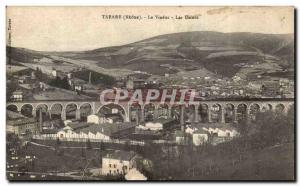 Old Postcard Tarare Viaduct Factories