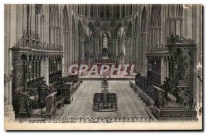Bayeux - The Cathedral - The Heart - Old Postcard