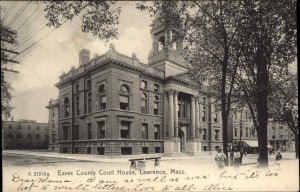 Lawrence Massachusetts MA Court House Rotograph c1900s-20s Postcard