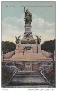 National Denkmal Auf Dem Niederwald, Der Rhein, Germany, 1900-1910s