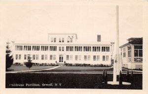 J61/ Orwell New York RPPC Postcard c1920 Childrens Pavilion 204