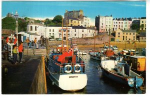 Harbour Tenby, Pembrokeshire, Wales, Used 1974