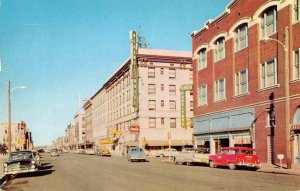 Sixteenth Street Scene CHEYENNE Wyoming Lincoln Highway 1958 Vintage Postcard