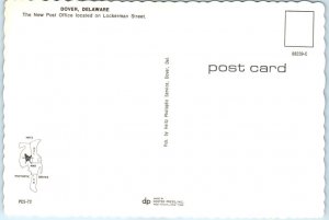 Postcard - Post Office - Dover, Delaware