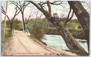 Vintage 1907 Lovers Bridge Land of the Sky Tennessee Postcard