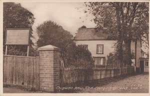 Chigwell Row Boy Scouts Girl Guides Camping Ground Essex Old Postcard