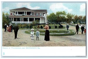 c1905 Casino At Thunderbolt Near Savannah Georgia GA Tuck's Antique Postcard