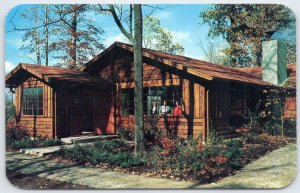Vintage Blacklick Woods Beech-Maple Lodge Columbus Ohio Postcard