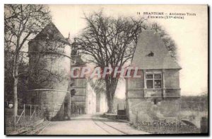 Postcard Old Castle Brantome Former speaker towers