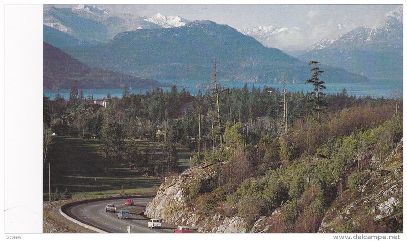 Horseshoe Bay Area Panorama,  West Vancouver,  B.C.,  Canada,  40-60s